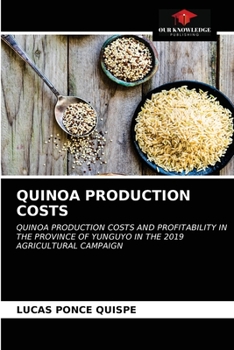 Paperback Quinoa Production Costs Book