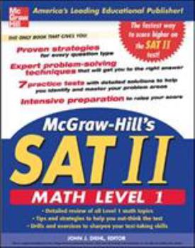 Paperback McGraw-Hill's SAT Math Level 1 Book