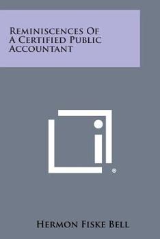 Paperback Reminiscences Of A Certified Public Accountant Book