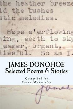 Paperback JAMES DONOHOE Selected Poems & Stories Book