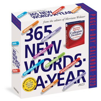 Calendar 365 New Words-A-Year Page-A-Day Calendar 2023: From the Editors of Merriam-Webster Book