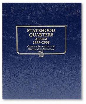 Hardcover Statehood Quarter Coin Album 1999-2008 Book