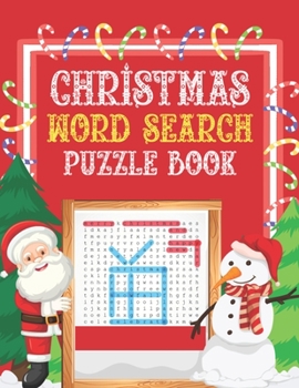 Christmas Word Search Puzzle Book: A Unique Large Print Christmas Word Search Book For Christmas Fun Word Search Game