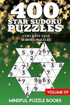 Paperback 400 Star Sudoku Puzzles: Very Easy Star Sudoku Puzzles Book
