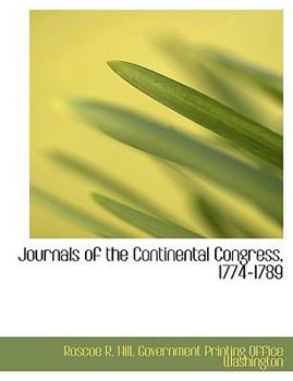 Paperback Journals of the Continental Congress, 1774-1789 Book