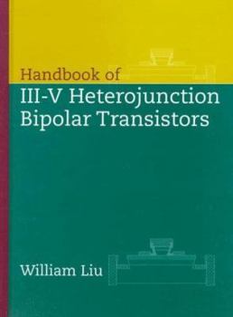 Hardcover Handbook of III-V Heterojunction Bipolar Transistors Book