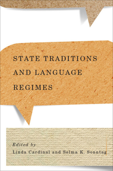 Paperback State Traditions and Language Regimes Book