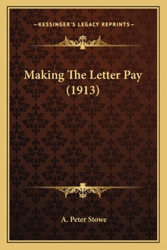 Paperback Making The Letter Pay (1913) Book