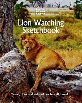 Paperback Lion Watching Sketchbook Book