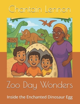 Paperback Zoo Day Wonders: Inside the Enchanted Dinosaur Egg Book