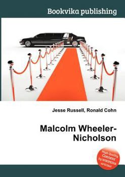 Paperback Malcolm Wheeler-Nicholson Book