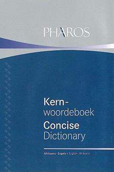 Hardcover Pharos Afrikaans-Engels/English-Afrikaans Kernwoordeboek Concise Dictionary (English and Afrikaans Edition) Book