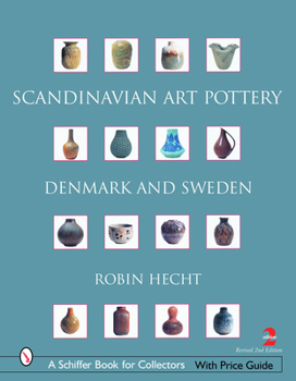 Hardcover Scandinavian Art Pottery: Denmark & Sweden Book