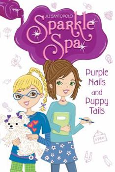 Hardcover Purple Nails and Puppy Tails, 2 Book