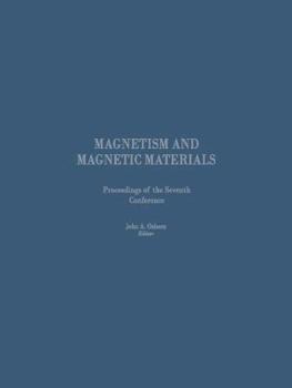 Paperback Proceedings of the Seventh Conference on Magnetism and Magnetic Materials Book