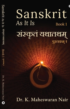 Paperback Sanskrit as It Is: Book 1 / पुस्तकम्] १ Book
