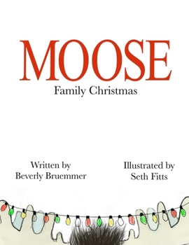 Paperback Moose Family Christmas Book