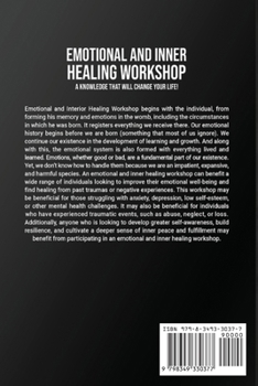 Paperback Emotional and Inner Healing Workshop: A Knowledge That Will Change Your Life! [Large Print] Book