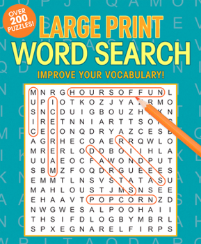 Paperback Large Print Word Search [Large Print] Book