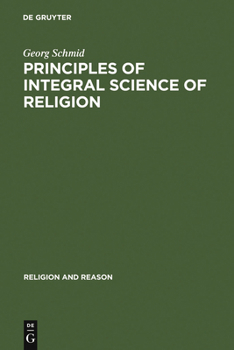 Hardcover Principles of Integral Science of Religion Book