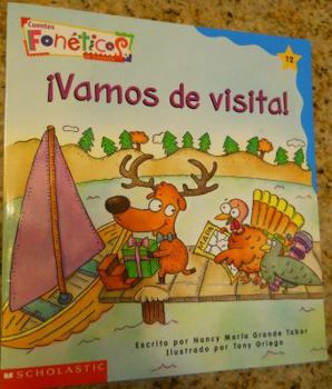 Paperback Cuentos Fonéticos™ (Spanish Phonics Readers): ¡Vamos de visita! Book