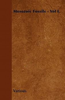Paperback Mesozoic Fossils - Vol I. Book