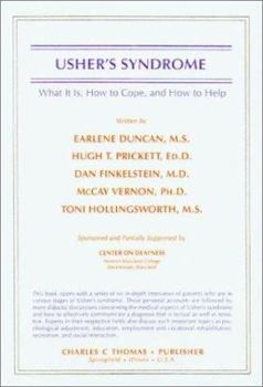 Hardcover Usher's Syndrome: What It Is, How to Cope, and How to Help Book