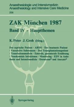 Paperback Zak München 1987: Band IV -- Hauptthemen [German] Book