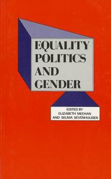 Paperback Equality Politics and Gender (SAGE Modern Politics series) Book