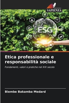 Paperback Etica professionale e responsabilità sociale [Italian] Book