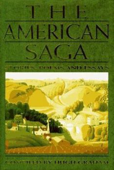 Hardcover American Saga: Stories, Poems and Essays Book