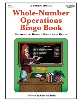 Paperback Whole-Number Operations Bingo Book: Complete Bingo Game In A Book
