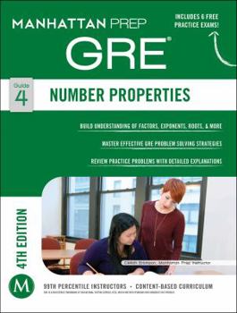 Paperback GRE Number Properties Book