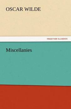 Miscellanies