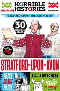 Paperback Gruesome Guide to Stratford-upon-Avon (newspaper edition) (Horrible Histories) Book