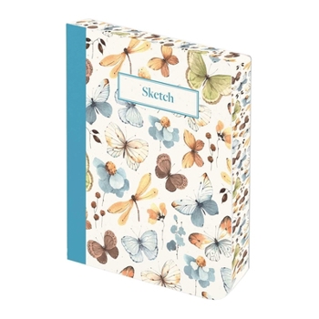 Paperback Butterflies Sketch Book