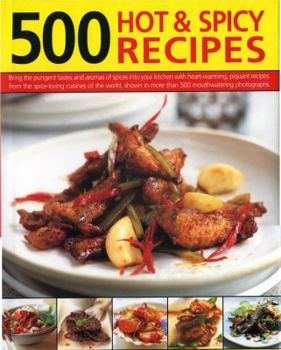Hardcover 500 Hot & Spicy Recipes Book