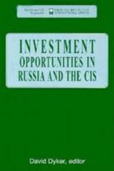 Paperback Investment Opportunities in Russia and the Cis Book