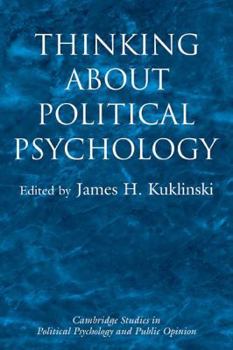 Paperback Thinking about Political Psychology Book
