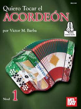 Paperback Quiero Tocar El Acordeon: Nivel 1 Book