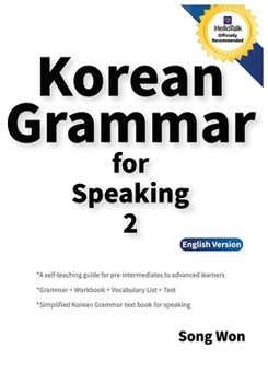 Paperback Korean Grammar for Speaking 2 Book