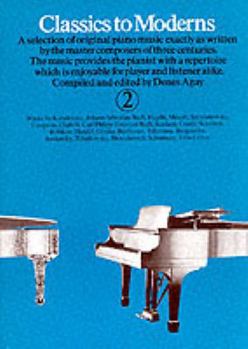Paperback Classics to Moderns for Piano Book