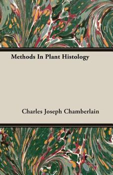 Paperback Methods in Plant Histology Book