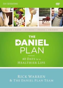 DVD The Daniel Plan Video Study: 40 Days to a Healthier Life Book