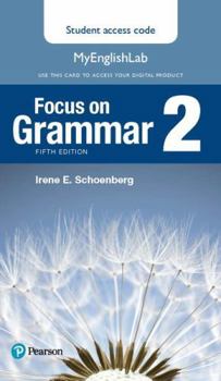 Focus on Grammar 2 MyEnglishLab Access Code Card