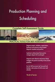 Paperback Production Planning and Scheduling Complete Self-Assessment Guide Book