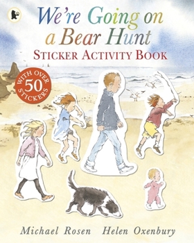 Paperback We're Going On A Bear Hunt Sticker Bk Book