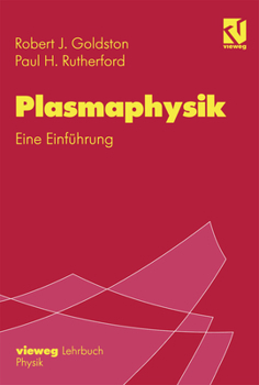 Paperback Plasmaphysik: Eine Einführung [German] Book