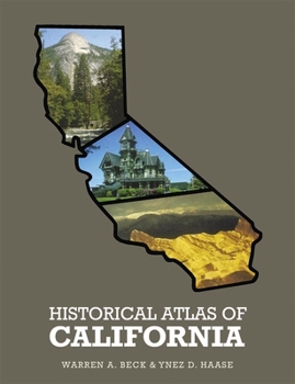 Paperback Historical Atlas of California, Book