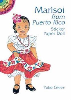 Paperback Marisol from Puerto Rico Sticker Paper Doll Book